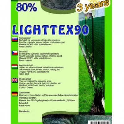 TIENIACA SIEŤ LIGHTTEX 150 CM 80% (10M) 90g/m2