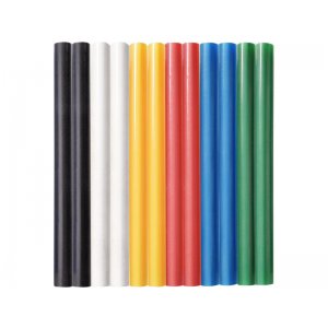 Tyčinky tavné farebné 12ks, B/Z/M/Če/Ž/Či, pr.7,2mm, dĺžka 100mm 9908