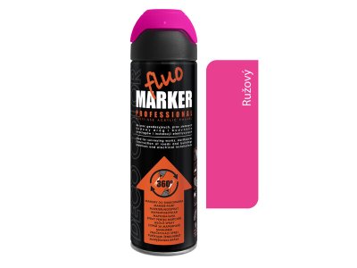 Deco Color Fluomarker - Značkovací sprej ružový 500ml