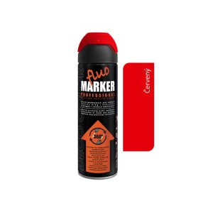 Deco Color Fluomarker - Značkovací sprej červený 500ml